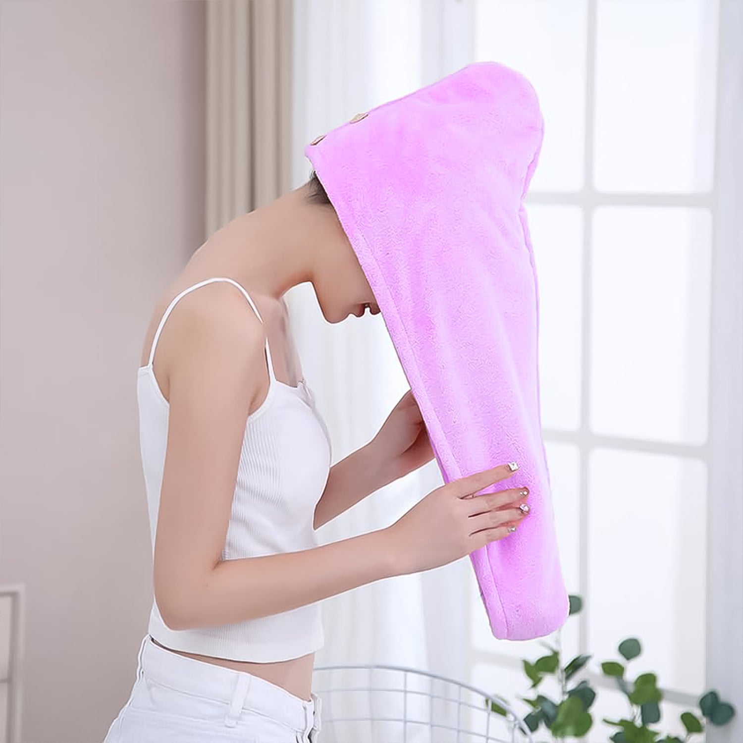 1408 Quick Turban Hair-drying Absorbent Microfiber Toweldry Shower Caps 1408 Quick Turban Hair-drying Absorbent Microfiber Toweldry Shower Caps